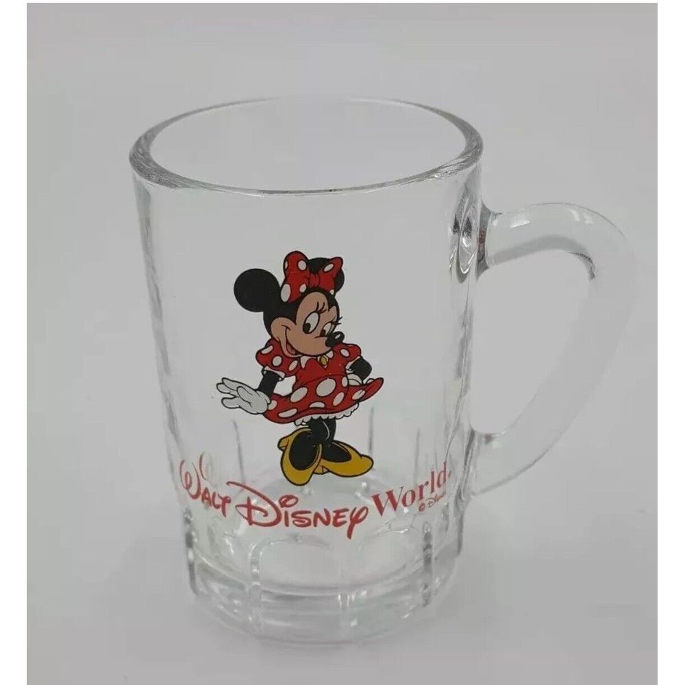 MINNIE‎ MOUSE WALT DISNEY WORLD MINI STEIN SHOT GLASS